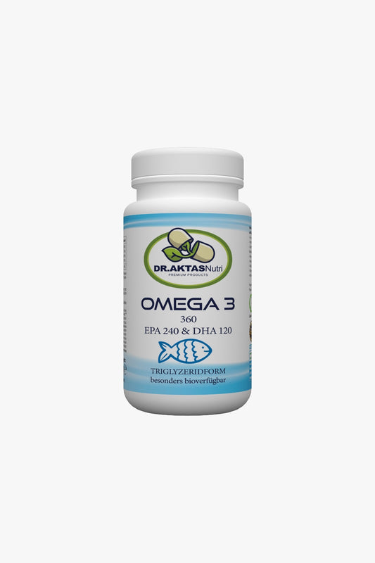 Dr.AktasNutri Omega 3 Premium aus Frischfisch