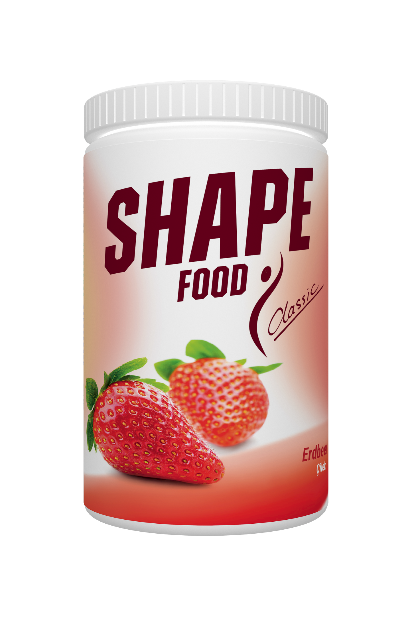 Strawberry shape food