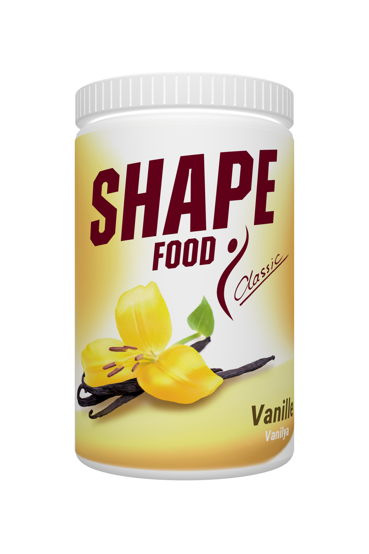Shape food vanilla