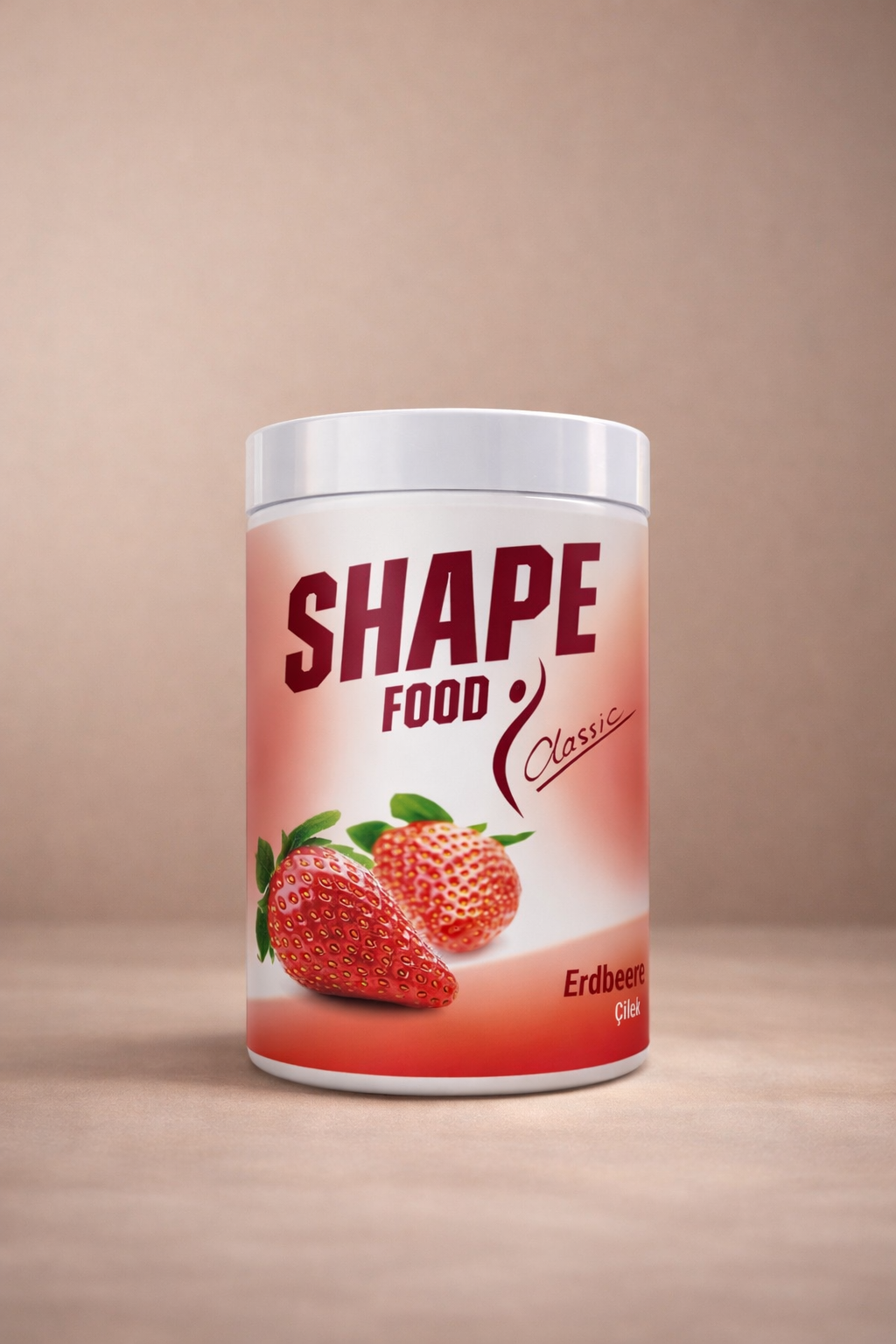 Strawberry shape food